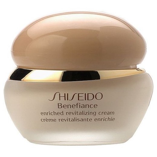 Shiseido BENEFIANCE Enriched Revitalizing Cream 40ml W Krem do twarzy perfumy-perfumeria-pl brazowy kremy