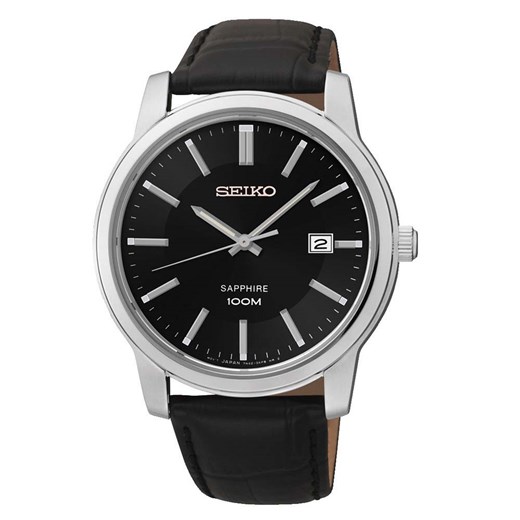 Zegarek męski Seiko Classic SGEH19P1 minuta-pl czarny klasyczny