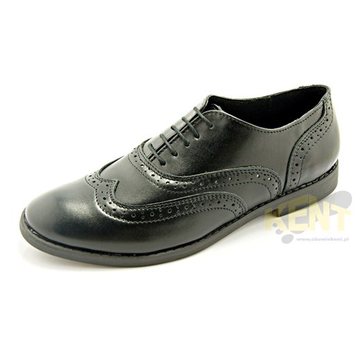 KENT 065N CZARNE - Klasyka, buty klasyczne w pięknym wydaniu, skóra sklep-obuwniczy-kent  naturalne