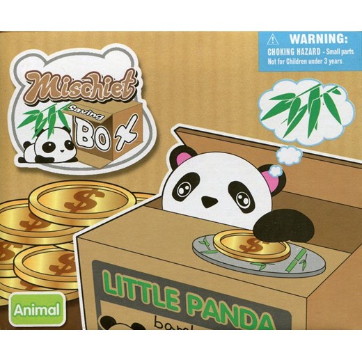 Skarbonka Panda - Odzież dziecięca w promocji 3za2! empik brazowy lato