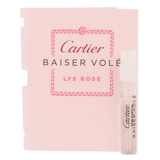 Cartier Baiser Vole Lys Rose Woda toaletowa   1,5 ml spray perfumeria bezowy 