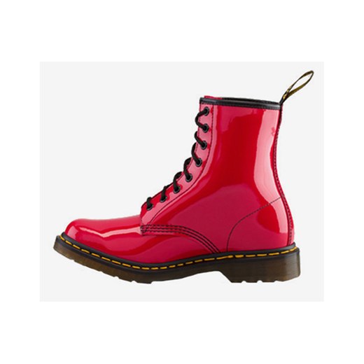 BUTY DR. MARTENS MARTENSY GLANY 1460 RED ROUGE yessport-pl czerwony rockowy