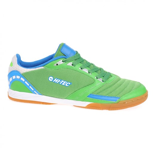OBUWIE HALOWE MĘSKIE BINTO GREE/LAK BLUE 41096 HI-TEC, Rozmiar - 41, Płeć - MEN, Kolor - Gree/Lak Blue sklepmartes-pl zielony Buty do siatkówki męskie
