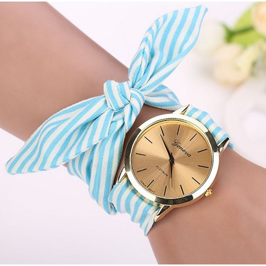 zegarek marynarski pasy wiązany blue blinkshop-pl mietowy rockowy