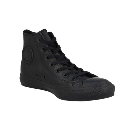 BUTY MĘSKIE SNEAKERSY CONVERSE CHUCK TAYLOR ALL STAR SKÓRA 135251C sneakerstudio-pl czarny lato