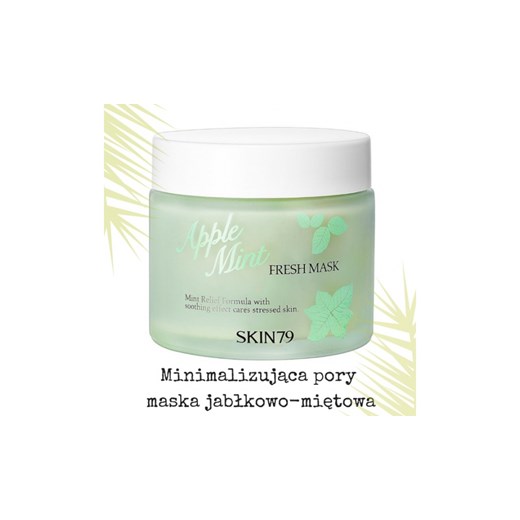 SKIN79 Apple Mint Fresh Mask 70 ml. skin79 zielony skóra