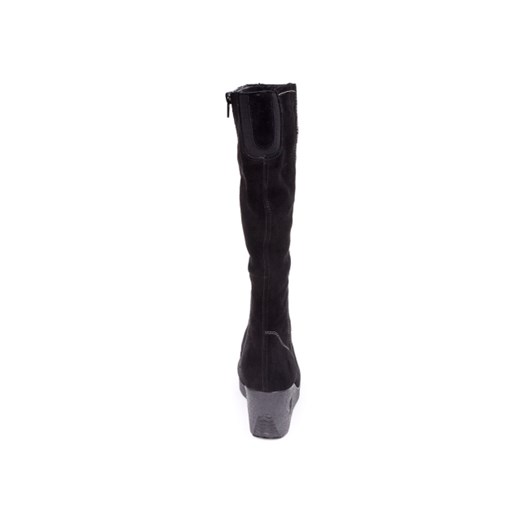 Kozaki Rieker Z5750-00 czarny aligoo czarny Kozaki damskie skórzane