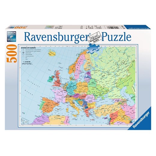 mapa europy empik Ravensburger, puzzle polityczna mapa Europy   Darmowa dostawa do 