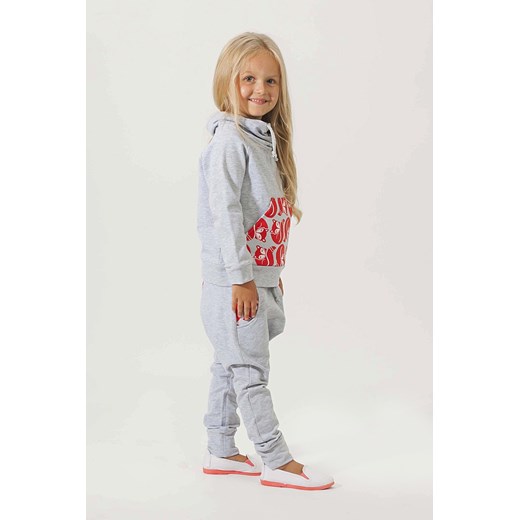 Bluza dresowa liski 74-116 kids-showroom-pl  jesień