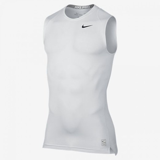 Koszulka termoaktywna Nike Core Compression SL 703092-100 hurtowniasportowa-net szary duży
