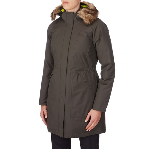 Damska Kurtka The North Face Arctic Parka landersen szary futra