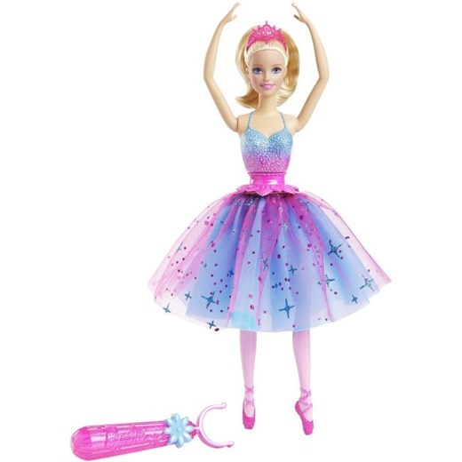 Barbie, lalka Wirująca Baletnica - Darmowa dostawa do salonów empik! smyk-com fioletowy motyw z bajki
