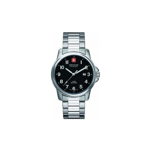 Zegarek męski Swiss Military Hanowa - 06-5231.04.007 - GWARANCJA ORYGINALNOŚCI - DOSTAWA DHL GRATIS - GRAWER - RATY 0% swiss czarny klasyczny