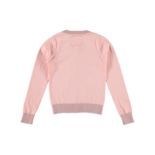 LCKR Sweter Różowy brandkids rozowy elastan