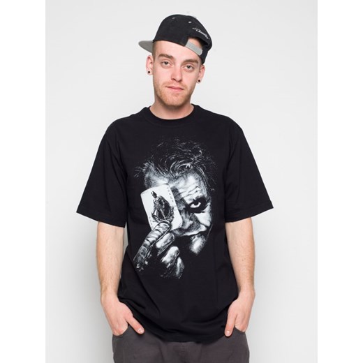 'Why So Serious?! Joker Hero' - Koszulka Męska - Czarna diamante czarny