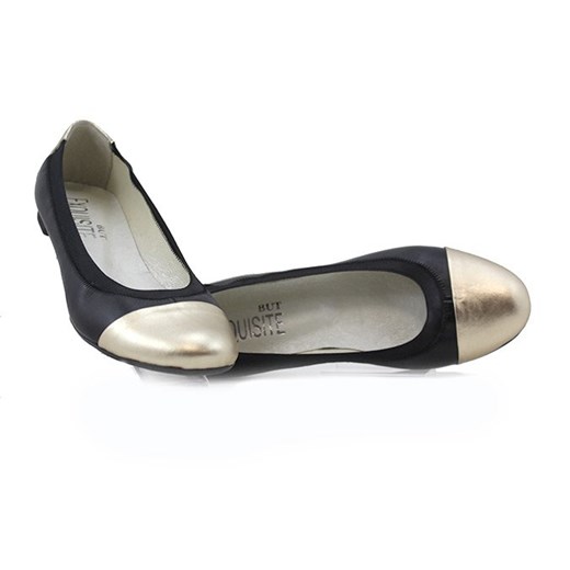 BUTY DAMSKIE BALERINY CZARNE EXQUISITE SKÓRA NATURALNA sohobuty-pl casual