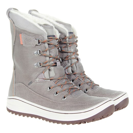 ŚNIEGOWCE ECCO TRACE MOON ROCK GORE-TEX riccardo szary łatki
