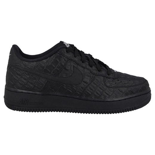 Buty damskie sneakersy Nike Air Force 1 LV8 (GS) „Croc Pack” 749144 007 sneakerstudio-pl czarny Buty do biegania