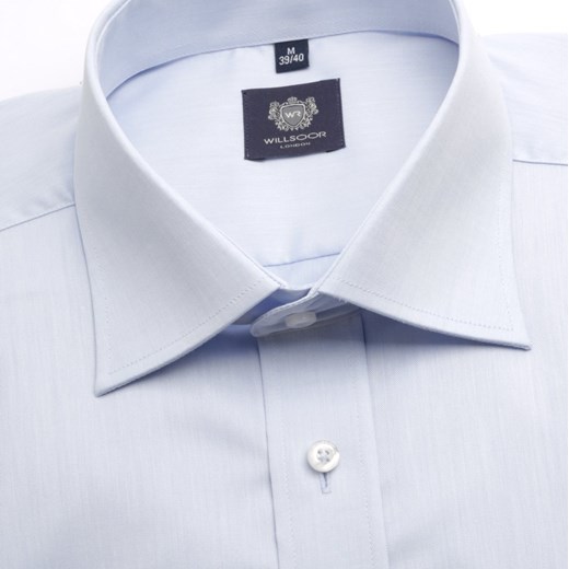 Koszula WR London (wzrost 176/182) taliowana willsoor-sklep-internetowy fioletowy Koszule na spinki męskie