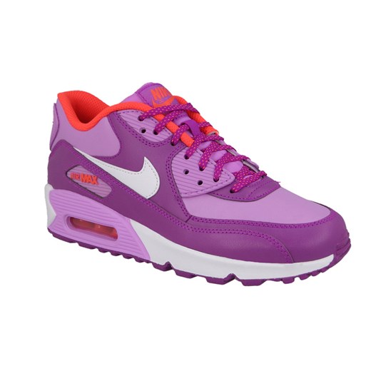 BUTY NIKE AIR MAX 90 LEATHER (GS) 724852 501 yessport-pl fioletowy jesień