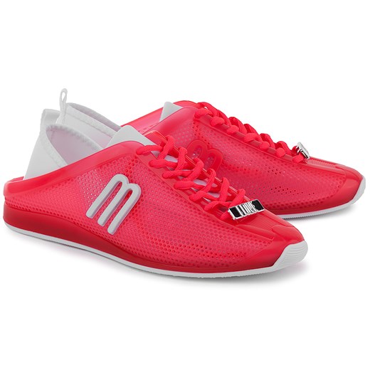 MELISSA Love System - Różowe Gumowe Półbuty Damskie - 31597 50552 mivo czerwony Buty sportowe casual