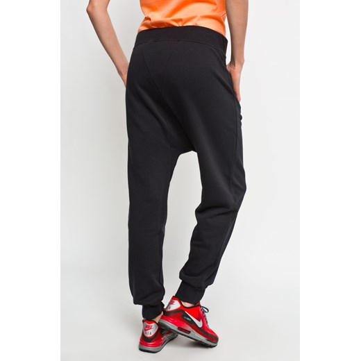 Spodnie damskie - Reebok - Spodnie answear-com czarny nadruki