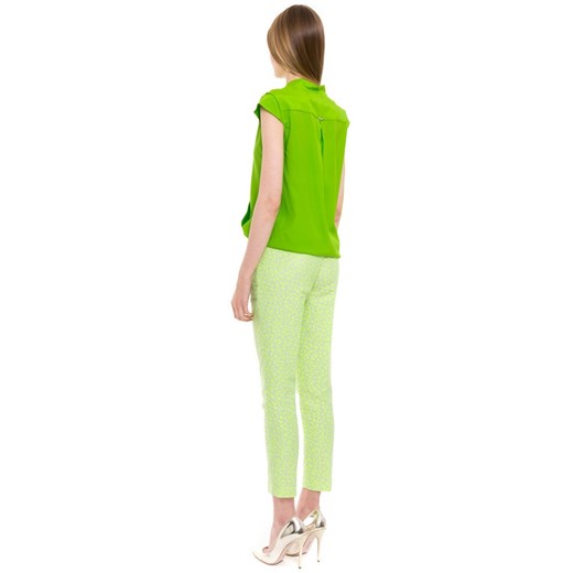 Spodnie damskie - Simple - Spodnie answear-com mietowy bez wzorów