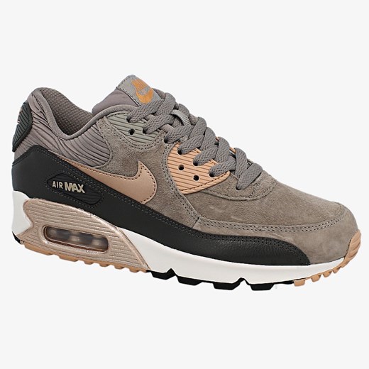 NIKE WMNS AIR MAX 90 LTHR galeriamarek-pl brazowy Buty do biegania