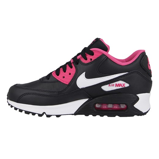 BUTY NIKE AIR MAX 90 LEATHER ( GS) 724852 006 yessport-pl szary lato