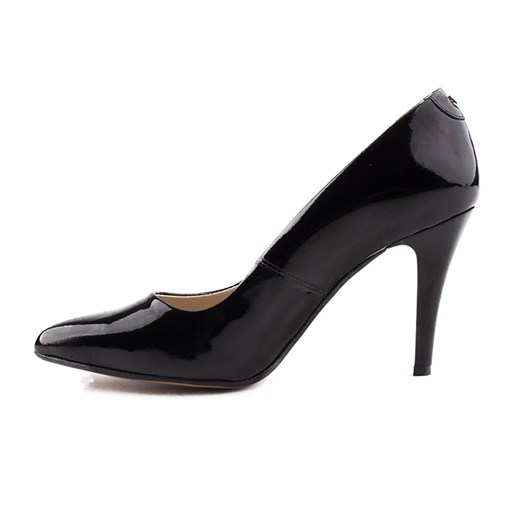0240P-021 Marco Shoes czółenka czarne lakierowane milandi-pl czarny elegancki