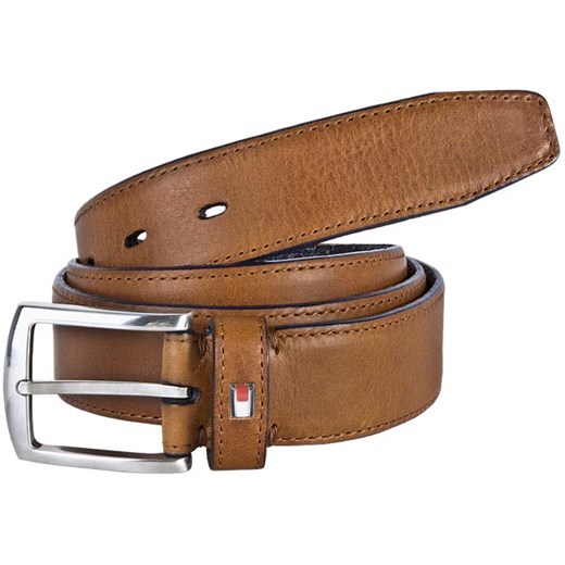 Pasek Męski TOMMY HILFIGER - Martin Belt BM56917761 257 110 eobuwie-pl brazowy jesień