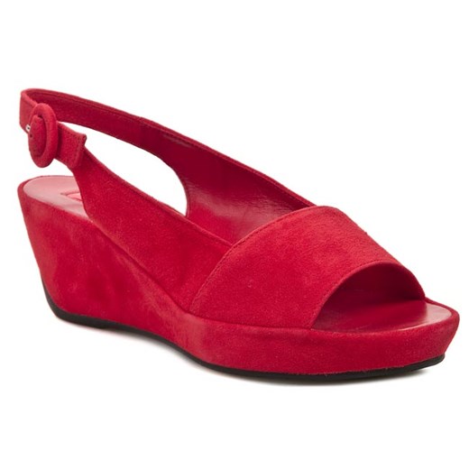 Sandały HÖGL - 5-103612 Red 4000 eobuwie-pl czerwony sandały