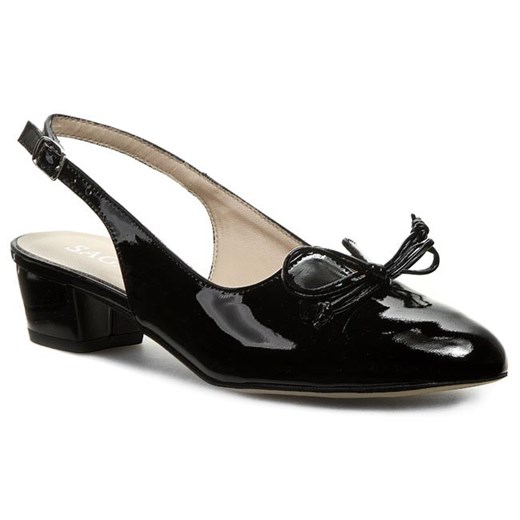 Sandały SAGAN - 2021 Czarny eobuwie-pl czarny sandały