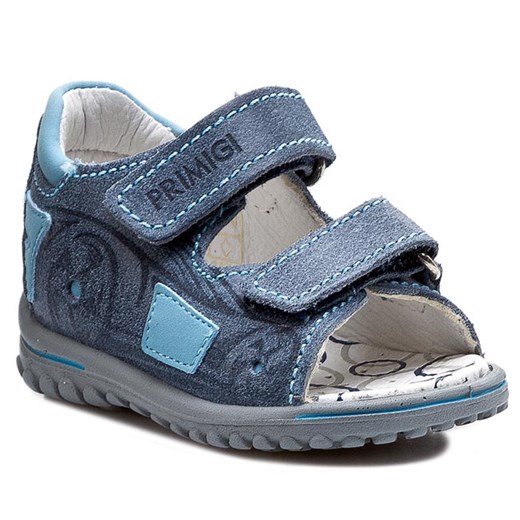 Sandały PRIMIGI - Paolo 3566200  Jeans eobuwie-pl niebieski sandały
