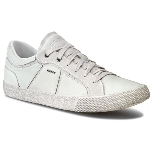 Sneakersy GEOX - u Smart S U34X2S 04322 C1005  Biały Szary eobuwie-pl szary casual