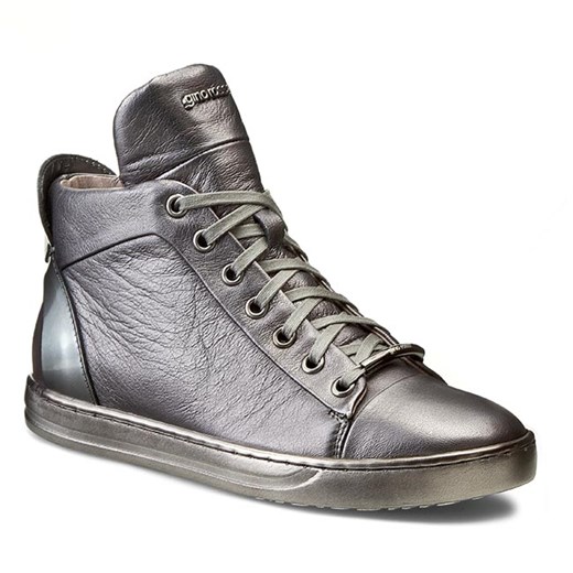 Sneakersy GINO ROSSI - Cola DTG515-M38-YXYV-0145-0 2M/98 eobuwie-pl szary Półbuty damskie płaskie