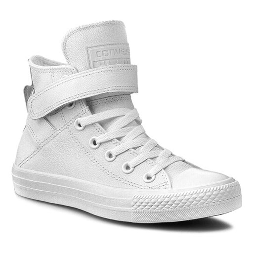 Trampki CONVERSE - Ct Brea Hi 549582C White/White eobuwie-pl szary jesień