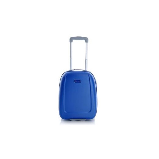Puccini ABS01D mała kabinowa walizka niebieska royal-point niebieski Walizki na kółkach