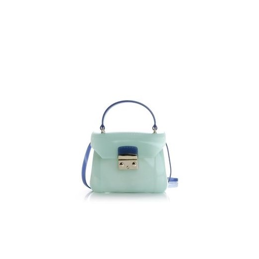 Furla Candy Bon Bon Mini acqua mała torebka royal-point bialy casual