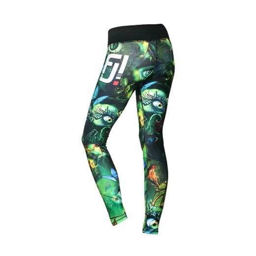 Legginsy Green Fairy feel-joy zielony dzianina