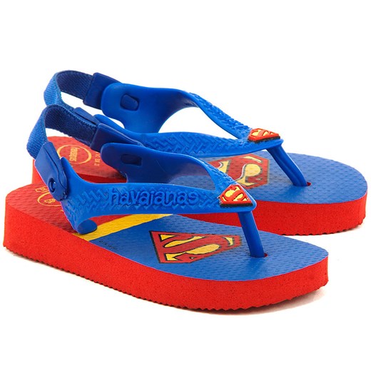 HAVAIANAS Baby Herois - Niebieskie Piankowe Sandały Dziecięce - 4119614 2090 mivo pomaranczowy lato