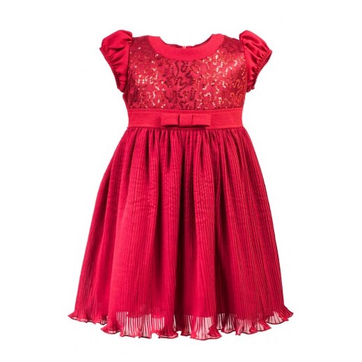 Sukienka Ludwika al-da-pl czerwony kokardka