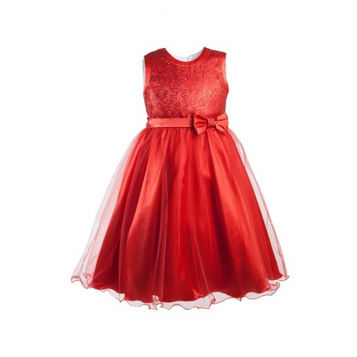 Sukienka Paloma - kolor czerwony al-da-pl czerwony mały