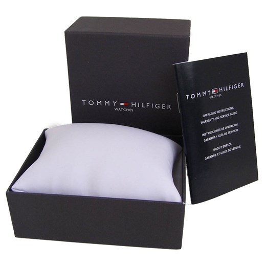 BIŻUTERIA TOMMY HILFIGER - OBRĄCZKA 2700241D Rozmiar D otozegarki szary klasyczny