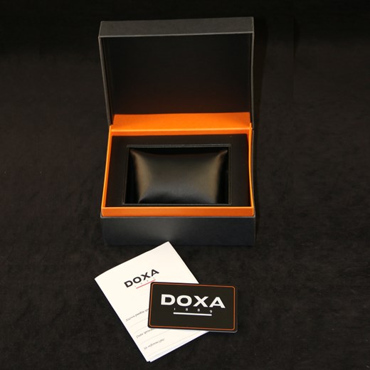 Zegarek Szwajcarski DOXA LADY 403.15.024.10 otozegarki czarny damskie