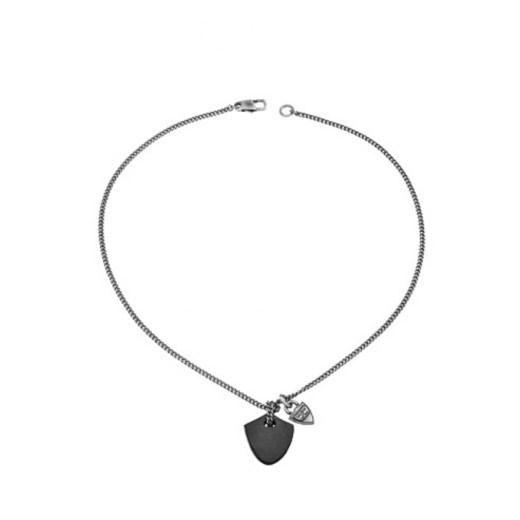 Ozdoba na szyję męska membershop bialy metal