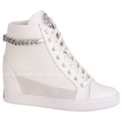 BUTY GUESS SNEAKERS cliffsport-pl szary casual
