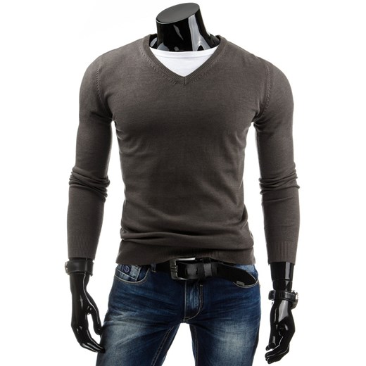 Sweter męski (wx0550) dstreet czarny miękkie