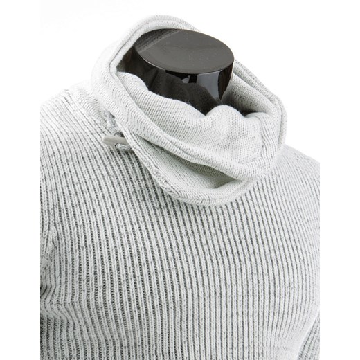 Sweter męski (wx0557) dstreet szary męskie