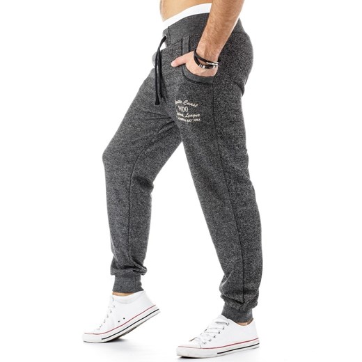 Spodnie typu baggy (ux0210) dstreet bialy Spodnie